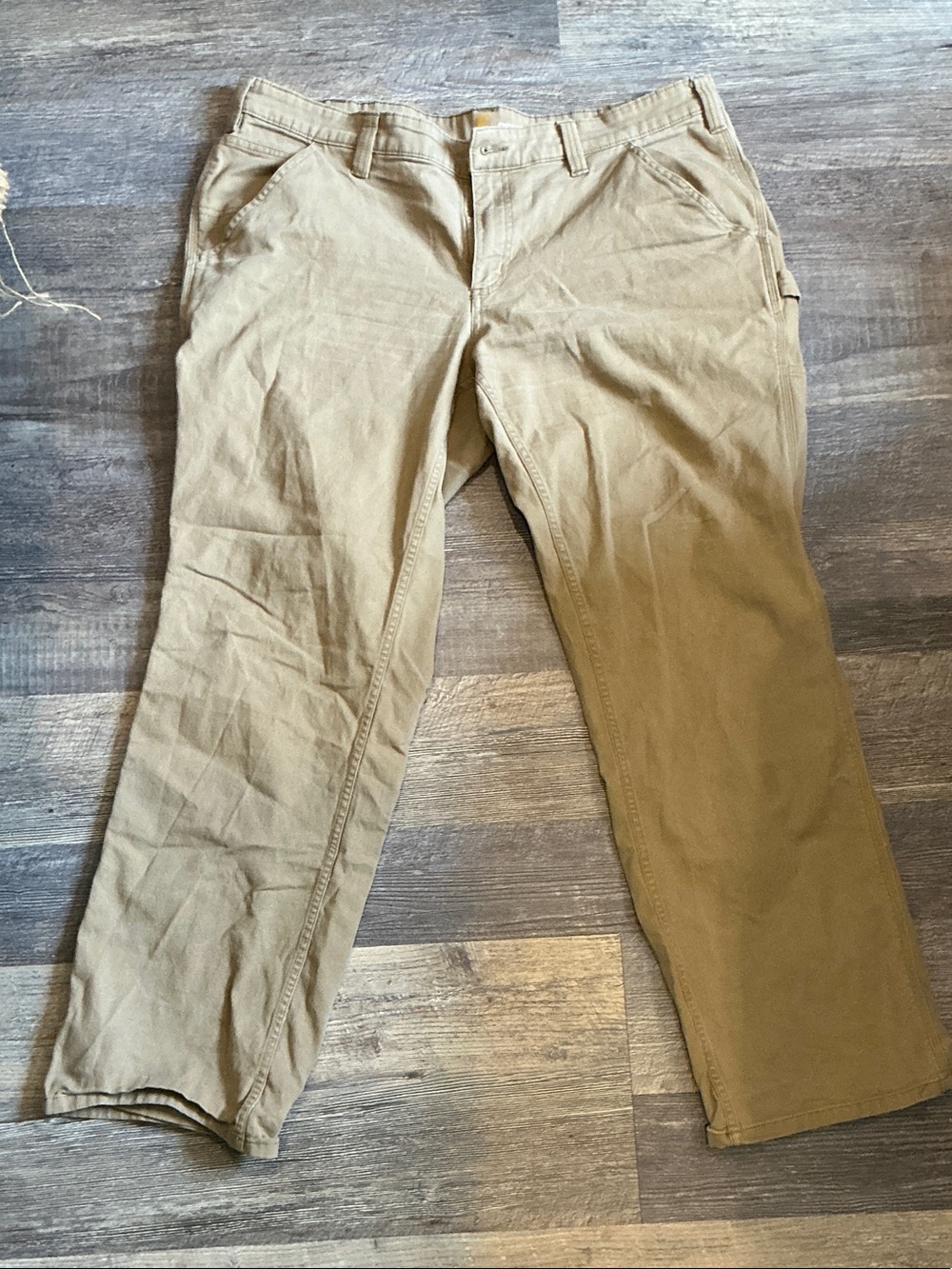 Carhartt Men's Khaki/Tan Work Chino Pants Size Regular 18